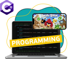 Программирование на C#. Удивительный мир 2D-игр - Школа программирования для детей, компьютерные курсы для школьников, начинающих и подростков - KIBERone г. Михайловск
