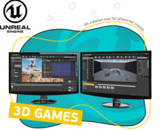 Unreal Engine 4. Игровой движок - Школа программирования для детей, компьютерные курсы для школьников, начинающих и подростков - KIBERone г. Михайловск
