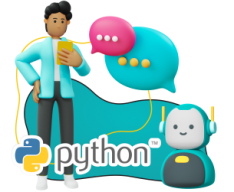Умный чат-бот на Python - Школа программирования для детей, компьютерные курсы для школьников, начинающих и подростков - KIBERone г. Михайловск