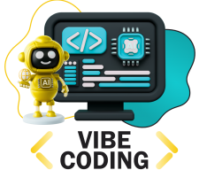 Vibe Coding & AI-инжиниринг - КИБЕРшкола программирования для детей, компьютерные курсы для школьников, начинающих и подростков - KIBERone г. Михайловск