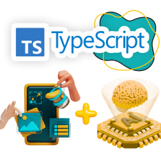 TypeScript + AI: создаём умные веб-приложения - КИБЕРшкола программирования для детей, компьютерные курсы для школьников, начинающих и подростков - KIBERone г. Михайловск