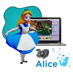 Alice 3d - КИБЕРшкола программирования для детей, компьютерные курсы для школьников, начинающих и подростков - KIBERone г. Михайловск