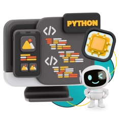 Мой первый сайт с мозгами: Python + AI - КИБЕРшкола программирования для детей, компьютерные курсы для школьников, начинающих и подростков - KIBERone г. Михайловск
