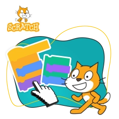 Scratch. Продвинутый уровень – создаём игры, как маленькие разработчики! - КИБЕРшкола программирования для детей, компьютерные курсы для школьников, начинающих и подростков - KIBERone г. Михайловск
