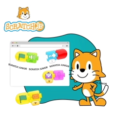 Scratch JR. Основы программирования  - КИБЕРшкола программирования для детей, компьютерные курсы для школьников, начинающих и подростков - KIBERone г. Михайловск