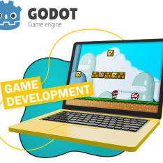 Godot.  Основа создания легендарных игр - КИБЕРшкола программирования для детей, компьютерные курсы для школьников, начинающих и подростков - KIBERone г. Михайловск