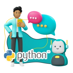 Умный чат-бот на Python на Telegram - КИБЕРшкола программирования для детей, компьютерные курсы для школьников, начинающих и подростков - KIBERone г. Михайловск
