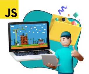 Программирование на JavaScript. Учимся создавать игры! - Школа программирования для детей, компьютерные курсы для школьников, начинающих и подростков - KIBERone г. Михайловск