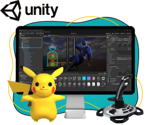 Мир трехмерных игр на Unity 3D - Школа программирования для детей, компьютерные курсы для школьников, начинающих и подростков - KIBERone г. Михайловск