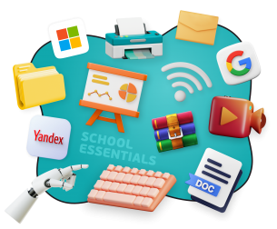 Цифровая база для школьника - КИБЕРшкола программирования для детей, компьютерные курсы для школьников, начинающих и подростков - KIBERone г. Михайловск