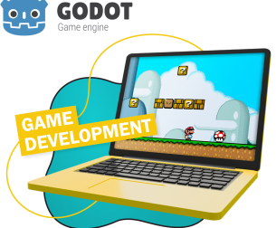 Godot.  Основа создания легендарных игр - КИБЕРшкола программирования для детей, компьютерные курсы для школьников, начинающих и подростков - KIBERone г. Михайловск