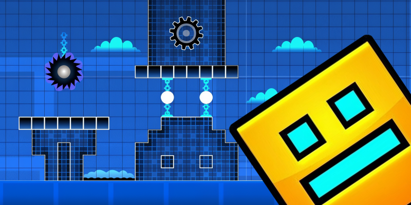 Свой Geometry Dash: создаём игру из детства родителей - КИБЕРшкола программирования для детей, компьютерные курсы для школьников, начинающих и подростков - KIBERone г. Михайловск